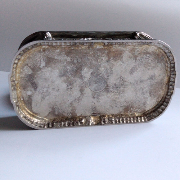 Vintage Italian Vera Lucino ornate silver plated box - Picture 5 of 7